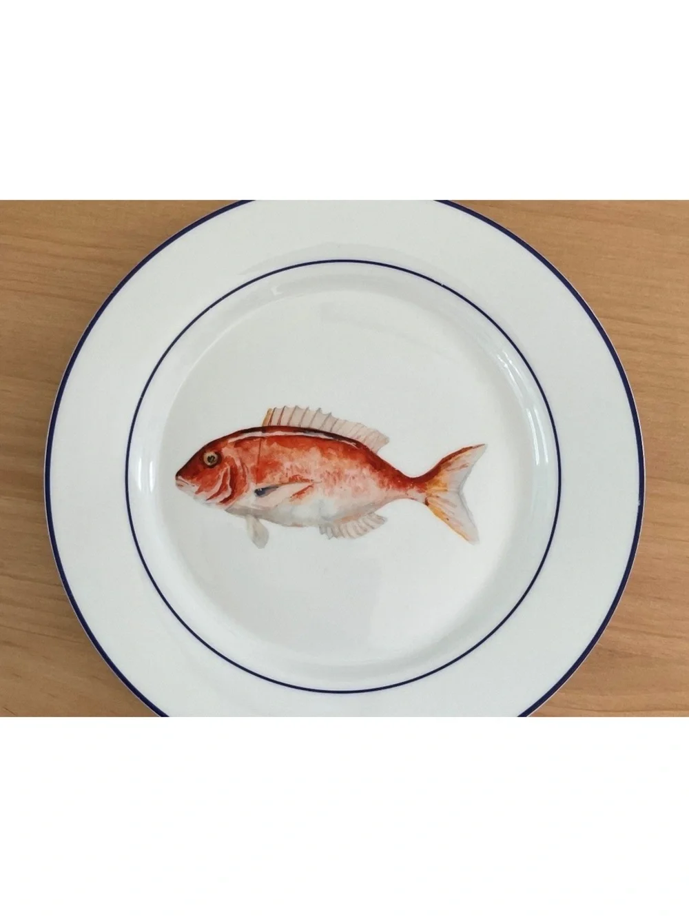 Dinner Plate La Mer Fish by Williams-Sonoma